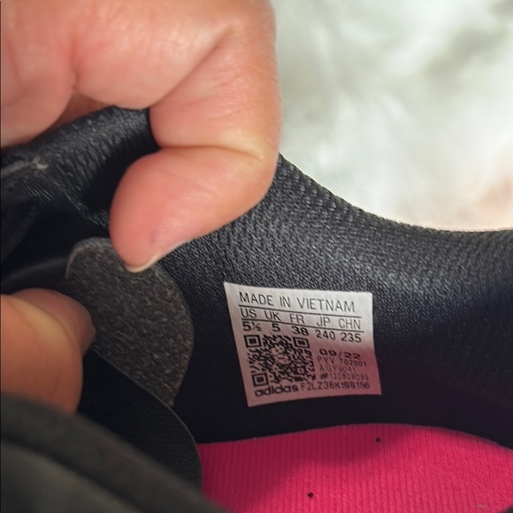 Adidas Copa Pure 4.0 Black and Pink Soccer Cleats - Picture 7 of 8